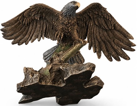 ØRN FIGUR. Majestætisk ørn bronzefigur. Den perfekte gave til ham