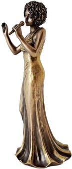 Jazz Diva Figur – En Elegant Gave til Musikelskere og Sangere