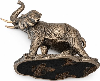 Lille Elefant Figur. Bronze Dekoration – Perfekt Gave til Hjemmet