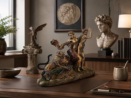 Orfeus og Eurydike figur. En Hyldest til Kærlighedens Kraft