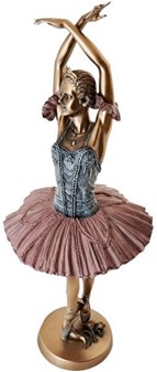 BALLERINA FIGUR. Danserinde figur som romantisk gave til hende