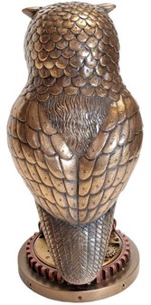 UGLE UR. Smuk bronze figur til stor gave idé til Steampunk entusiaster