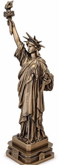 Frihedsgudinden Figur i Bronze – Eksklusiv Julegave til Hjemmet