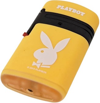 Playboy Gas Lighter. Stilfuld, vindtæt og med dobbelt turbo flamme