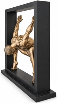 Sportsfigur i Bronze. Eksklusiv gymnastik figur og ultimativ gave