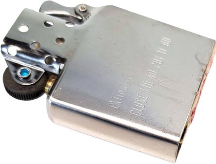 2-i-1: Elektrisk Lighter og Benzin Lighter - Eksotisk drage gravering