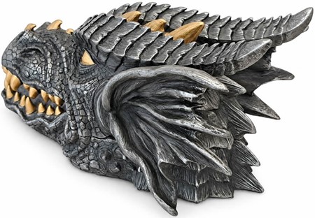 Herre Smykkeskrin. Drage – Unik Fantasy Figur og Gave til Ham