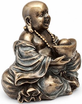 Buddha Figur. Bring held og overskud ind i hjemmet med bronze Buddha