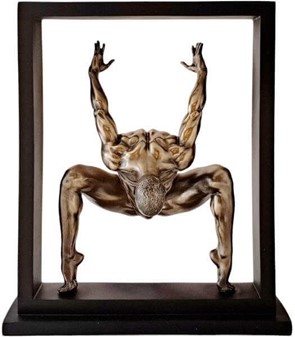 Sportsfigur i Bronze. Eksklusiv gymnastik figur og ultimativ gave