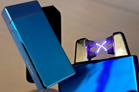 Luksuriøs Elektrisk Plasma Lighter. Futuristisk Flammefri Power