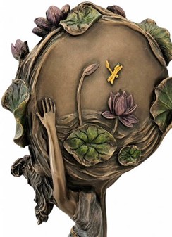 Eksklusiv Art Nouveau Ur Bronzefigur. Perfekt Bryllupsgave til Ham
