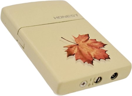 Elegant seje lighter med ahornblad. Efterårsflair i lommen