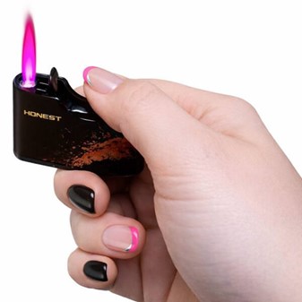 Luksuriøs Genopladelig Gaslighter. Klassisk Gaveidé til Ham og Hende