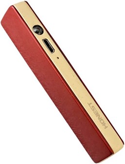 Elegant elektrisk lighter med LED – perfekt gave til hende med stil