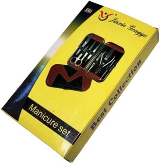 JULEGAVE TIL MOR. Luksus, lyserød i 8 dele manicure sæt, kun 199 kr