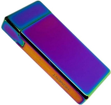 Luksuriøs Multifarvet ARC Lighter med Dobbelt Lysbue- USB Genopladelig