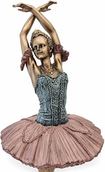BALLERINA FIGUR. Danserinde figur som romantisk gave til hende