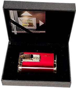 KÆRESTE GAVE TIL HENDE. Unik billig lighter med rød flamme til kvinder
