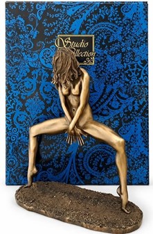 Kvindekrop Figur i Bronze. Elegant Erotisk Skulptur til Moderne Hjem