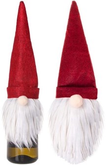 FLASKESKJULER NISSE. Smuk og billig dekoration til julebordet