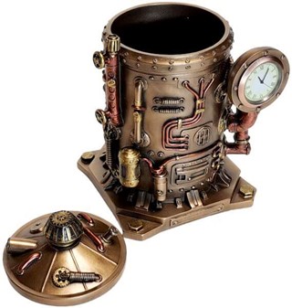 Steampunk Ur Smykkeskrin – Hemmeligt rum til dine værdigenstande