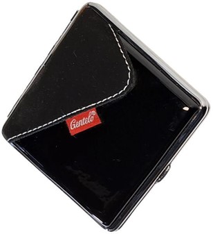 Elegant Sort Cigaretetui. Beskyttelse og Stil til 20 Cigaretter