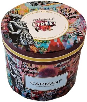 PORCELÆNSKRUS MED GRAFFITI. Krus med Banksy "I will love you forever"