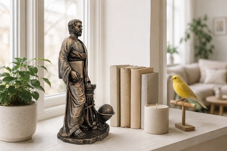 Pythagoras figur. Gave til medicinsk universitetsuddannet eller læge