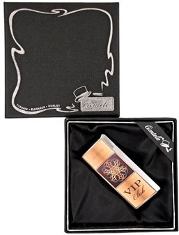 Luksuriøs Metal Lighter til VIP: Vælg Mellem Tre Elegante Mønstre