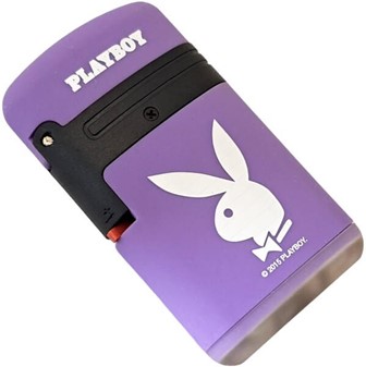Ikonisk Playboy Lilla Lighter. Turbo Flamme og Unikt Design
