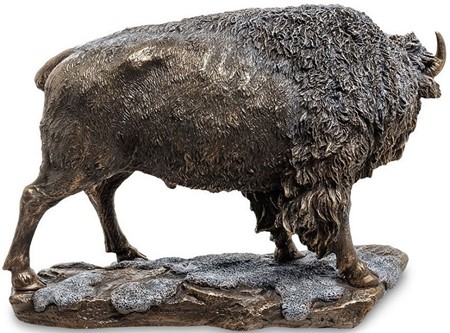 Unik Europæisk Bison Bronzefigur: Den perfekte gave til chefen