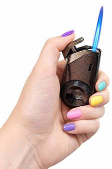 Kvalitets Jet Lighter. Vindtæt stormlighter til kvinder og mænd