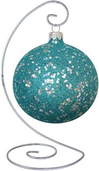 Julepynt. Metal stativ til julekugle med en diameter på 12 til 15 cm