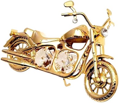 FØDSELSDAGSGAVER TIL MÆND. Unik forgyldt Harley-Davidson model