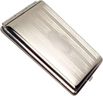 Billige cigaretetuier. Tysk metal cigaretetui til lange cigaretter