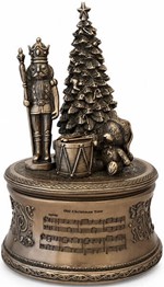 Magisk jule spilledåse . Juledekoration der spiller "O Christmas Tree"