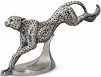 GEPARD I LØBE. Billig pynt til stuen, spændende dekorativ figur
