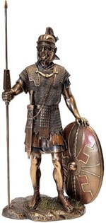 FARS DAG GAVE. Romersk ridder figur, perfekt gave