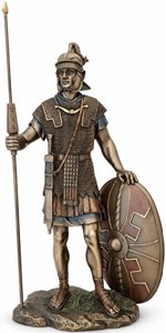 Romersk Legionær Figur i Bronze. Perfekt Gave til Ham og Kontor Pynt