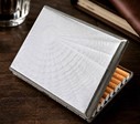 Cigaretetui i metal. Billigt, stilfuldt, perfekt til lange cigaretter
