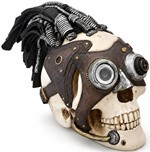 Steampunk kranie figur. Unik dekoration og smuk gave til ham