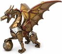 JULEGAVE IDE. Fantastisk drage figur bronze i Steampunk stil