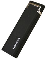 BILLIGE LIGHTERE. Sort, mat gas lighter med stærk, røde flamme