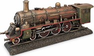 Steampunk Damplokomotiv Figur – En nostalgisk rejse i miniature!