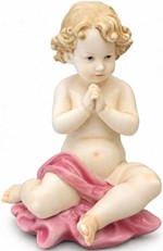 ENGEL FIGUR. Charmerende porcelæn figur. Et symbol på ro og skønhed