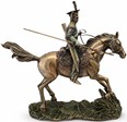 RIDDERFIGUR. Figur af polsk Ulan. Super og billig  pynt til hjemmet