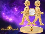 TVILLING STJERNETEGN FIGUR. En Magisk Figur med Swarovski Krystal