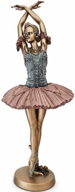 BALLERINA FIGUR. Danserinde figur som romantisk gave til hende
