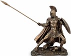 HEKTOR. Figur af modigste trojanske helten, billigt pynt til hjemmet