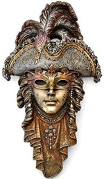 ROMANTISKE GAVER. Venetiansk maske. Dejlig dekoration til væggen